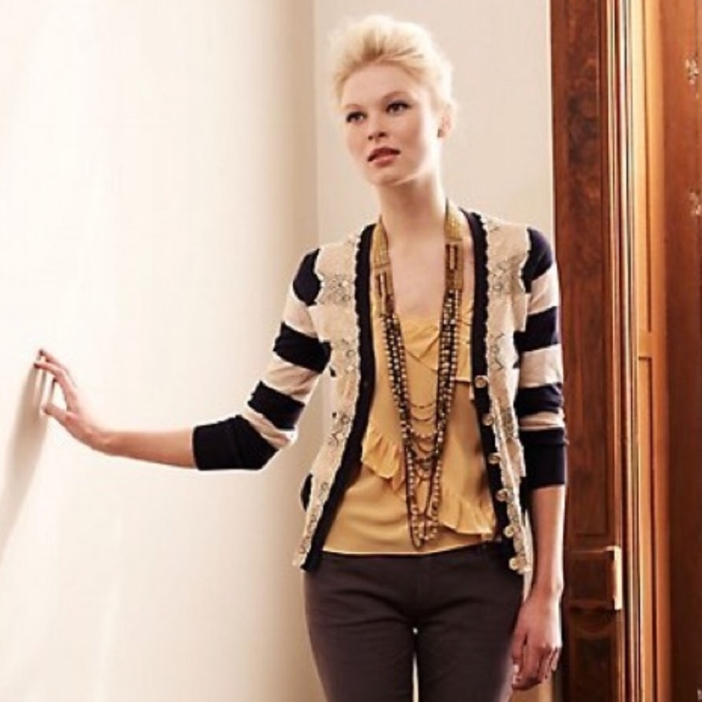 {A N T H R O} Field Game Sweater - image 1